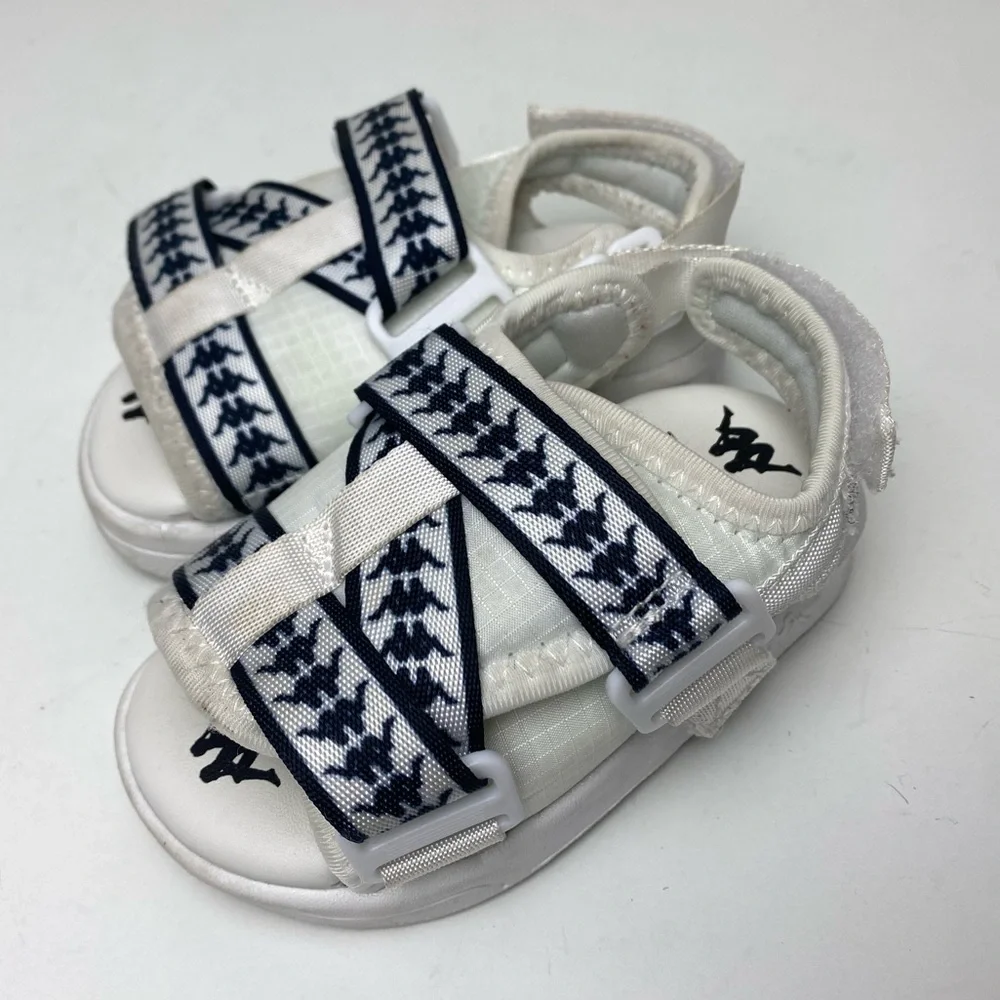 Kappa Banda mitel 2 white and black Slip-On (read details)